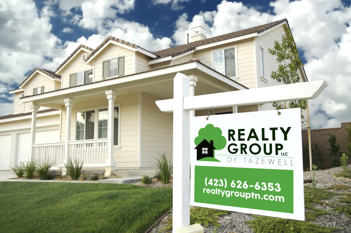 Realty Group- Realty Group of New Tazewell sign